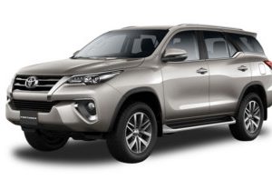 Fortuner 7-seater passenger car for 1 day